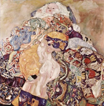 Bébé 3 Gustav Klimt Peinture à l'huile